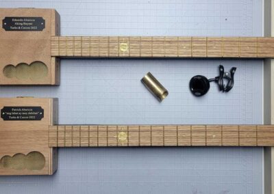 Cigar box guitars