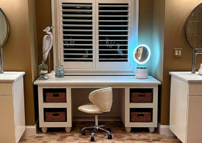 Custom bathroom vanity