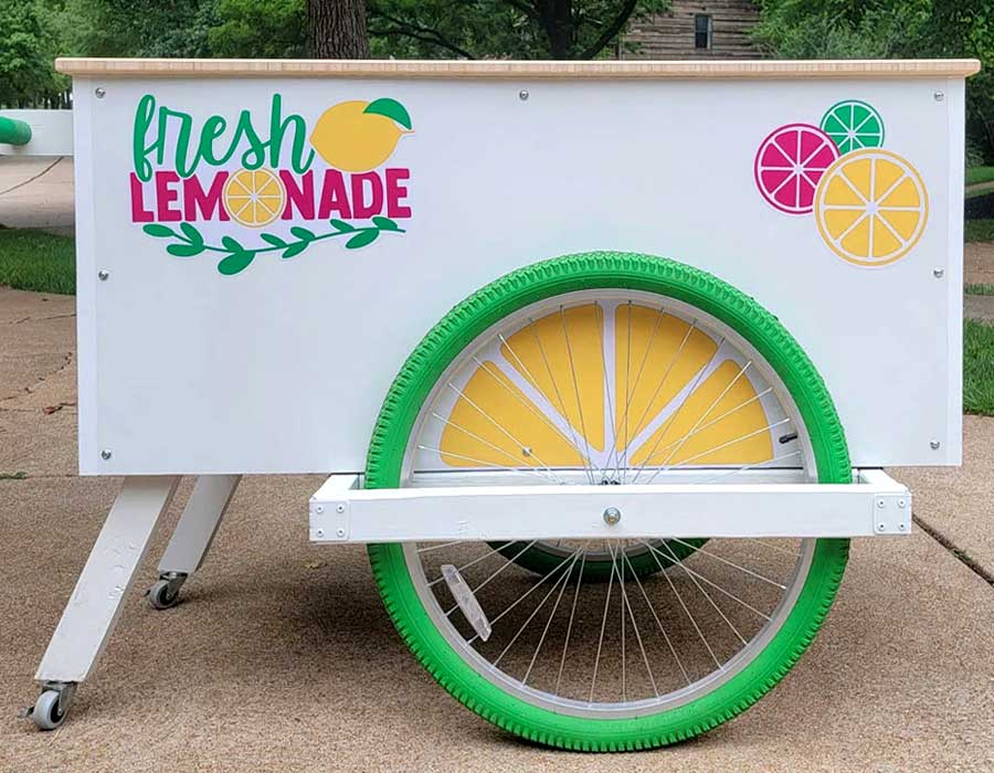 Lemonade pushcart
