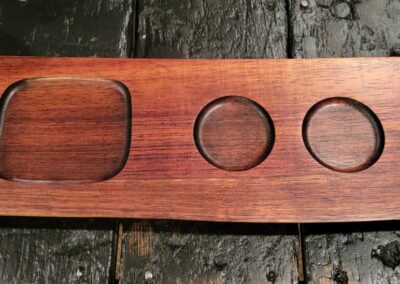 Makers Mark minibar - koa wood