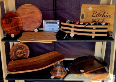 Craft fair display