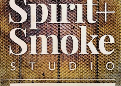 Spirit+Smoke laser bed logo